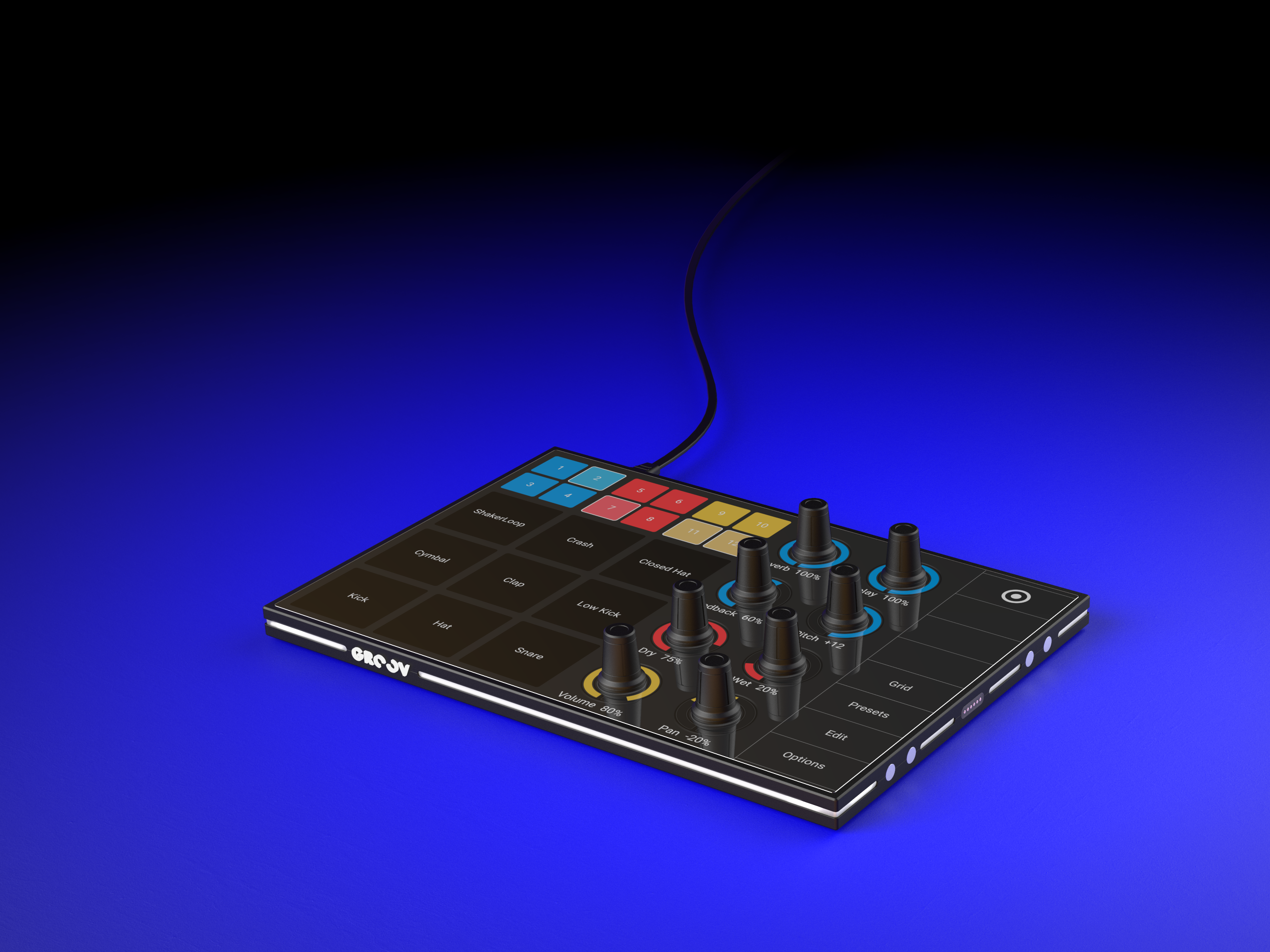 dj，MIDI，Dazzle color，