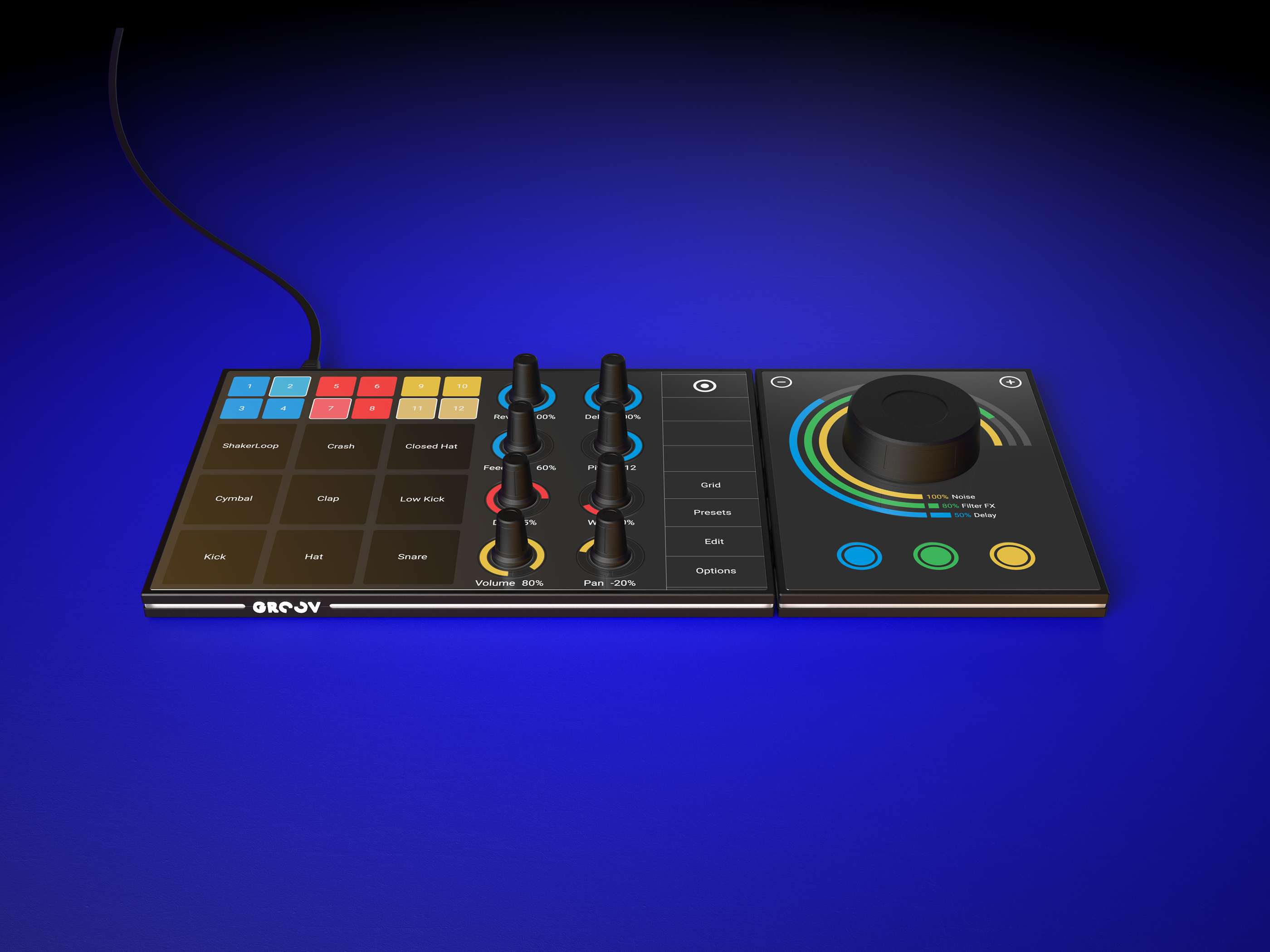 dj，MIDI，Dazzle color，