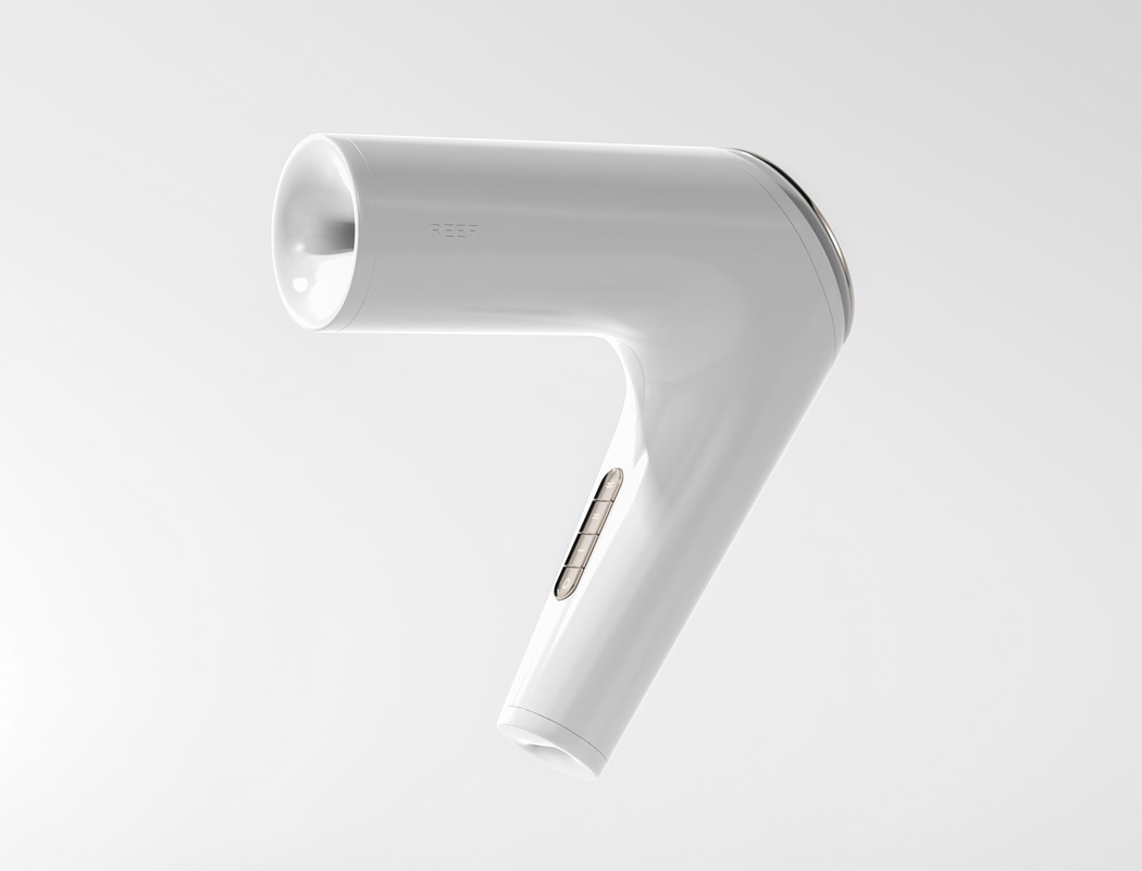 simple but elegant，white，hair drier，