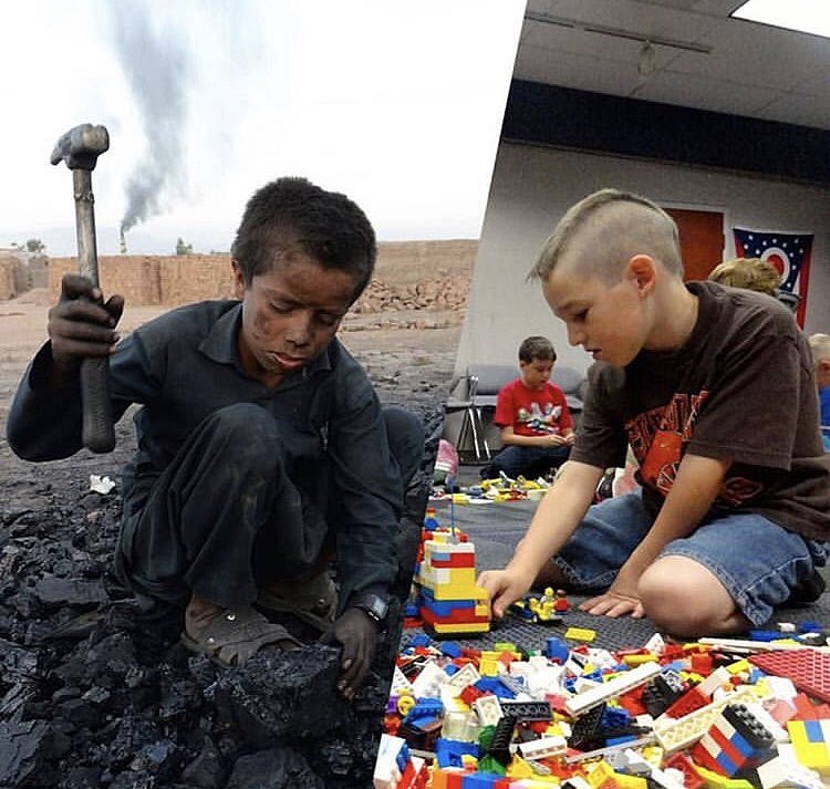 Photography，life，contrast，Collage，Warfare，suffering，