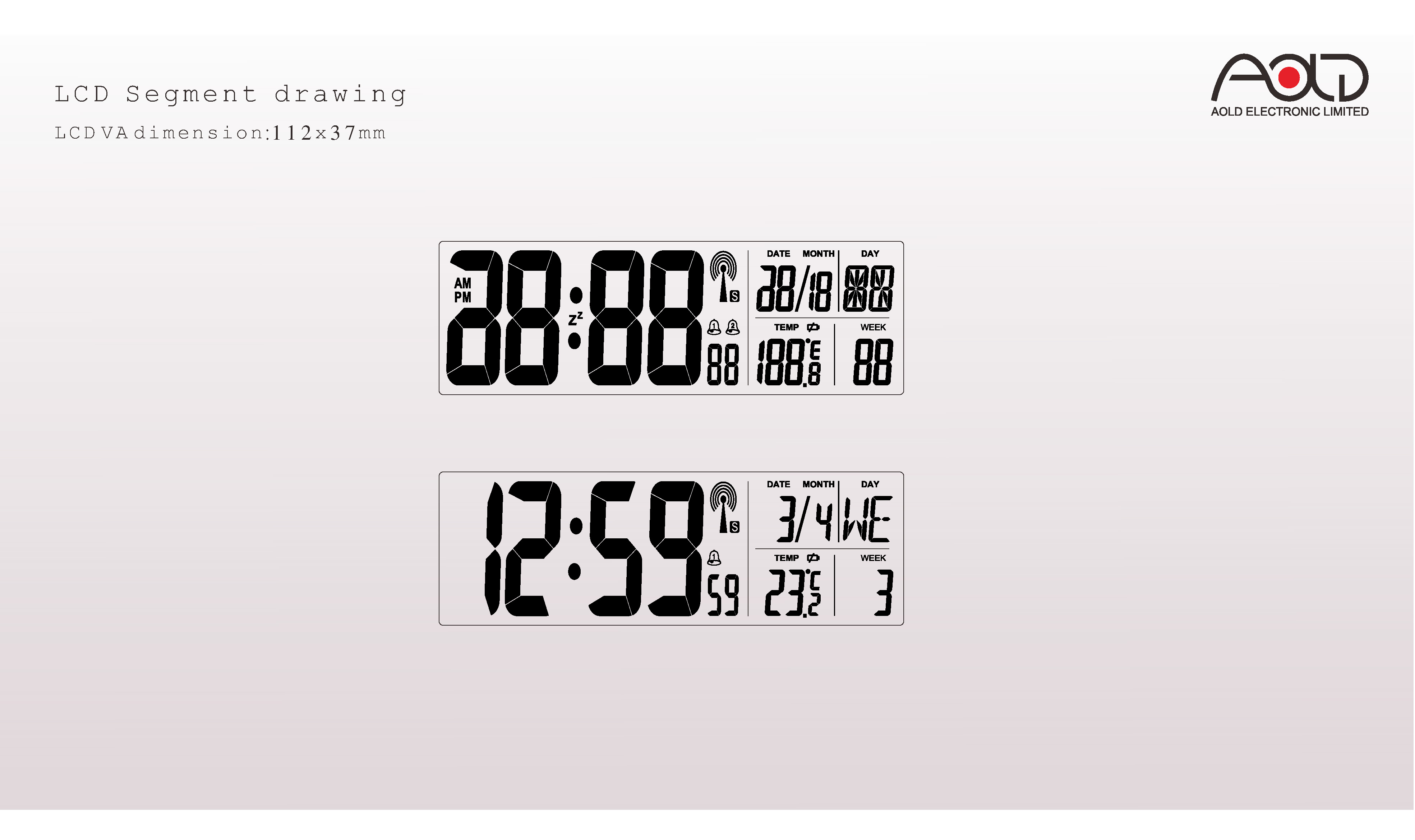 Wireless clock, charging, multifunction，