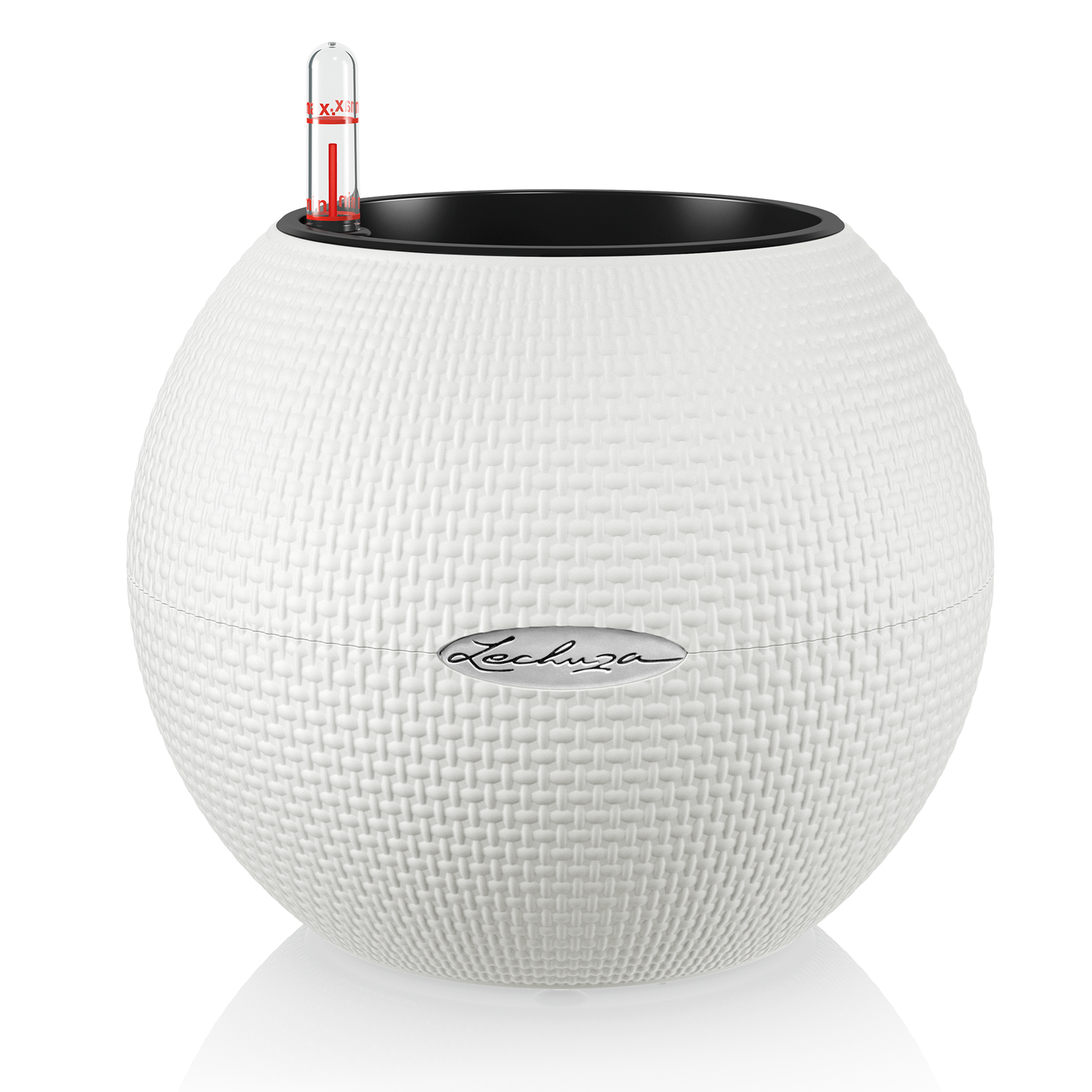 product design，industrial design，Grass green，white，grey，spherical，Flowerpot，