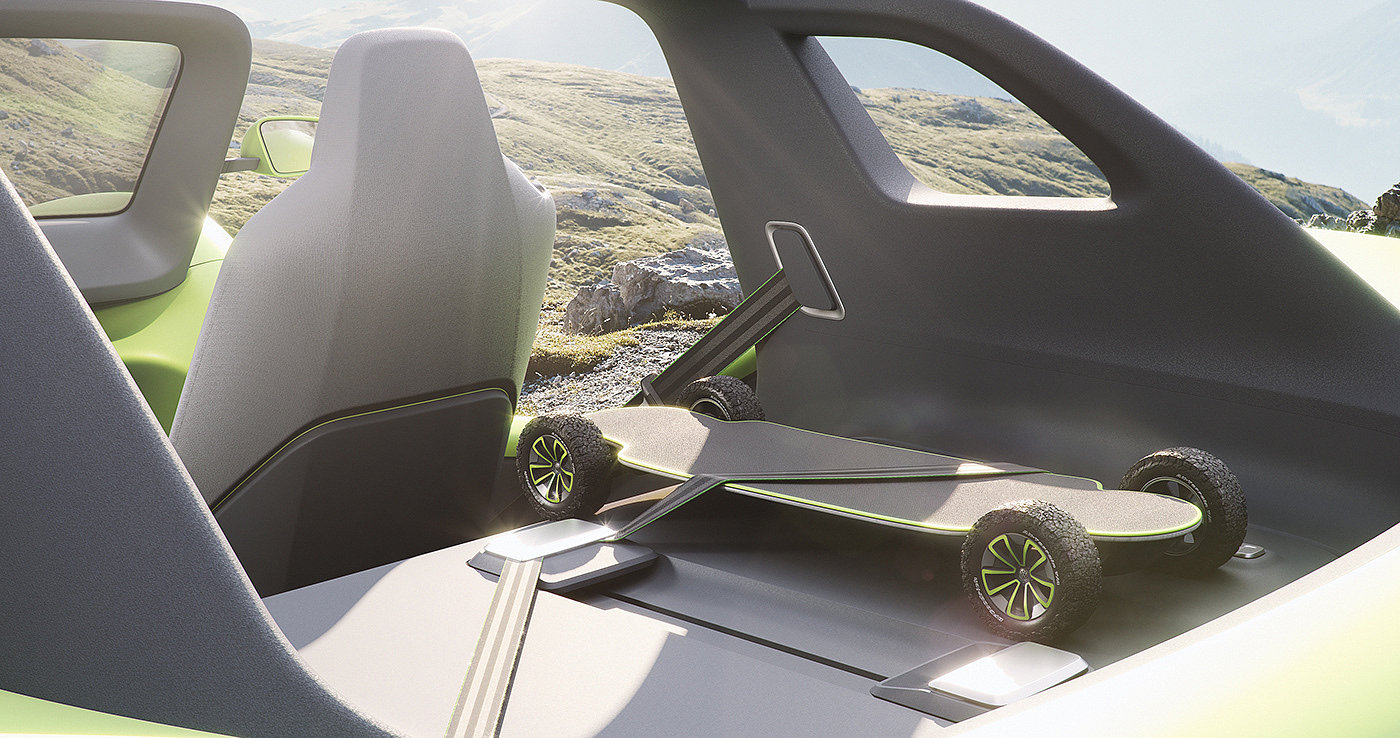 Volkswagen，public，Concept Car，vehicle，