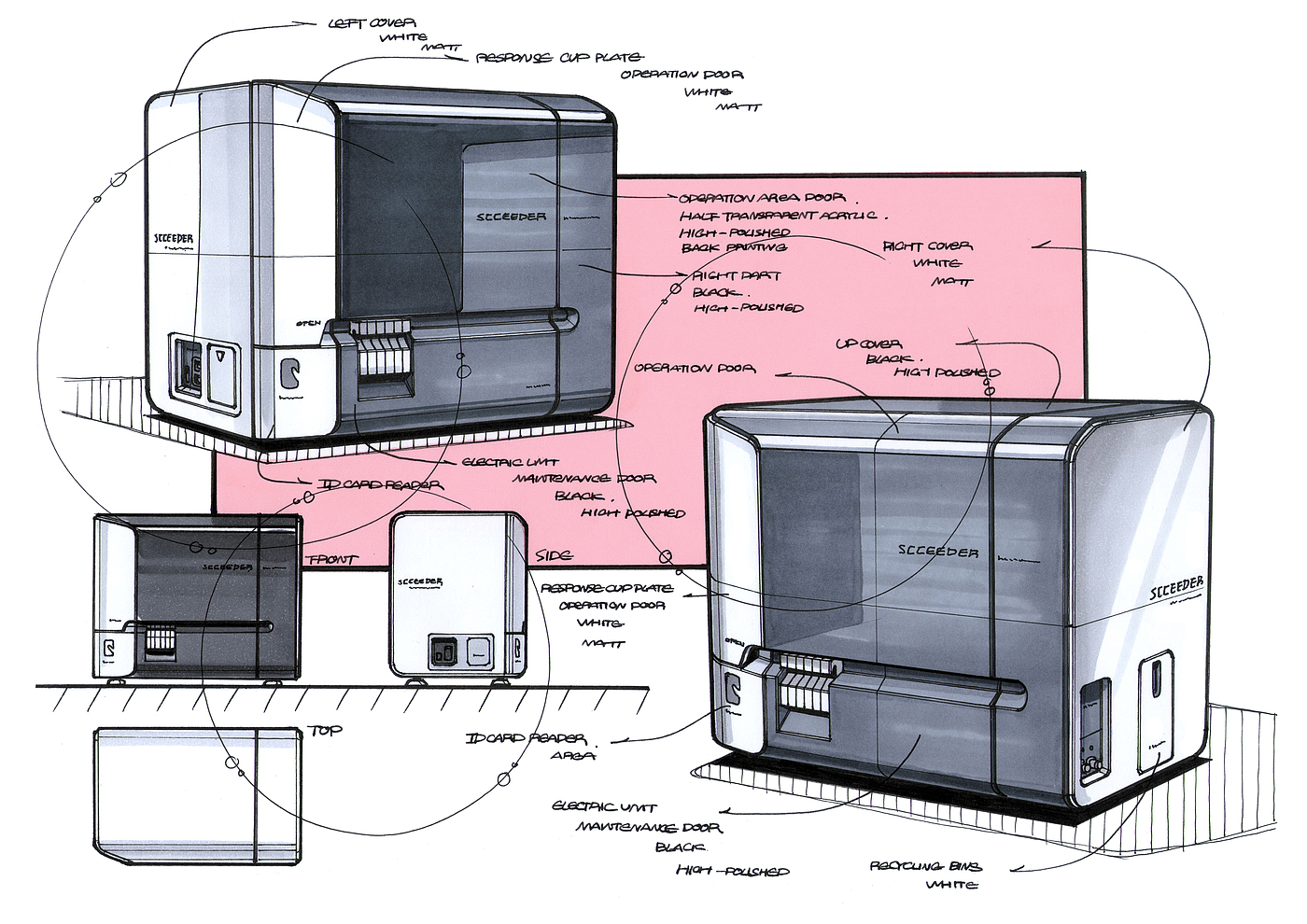 medical apparatus and instruments，In vitro diagnosis，Blood test，Appearance design，