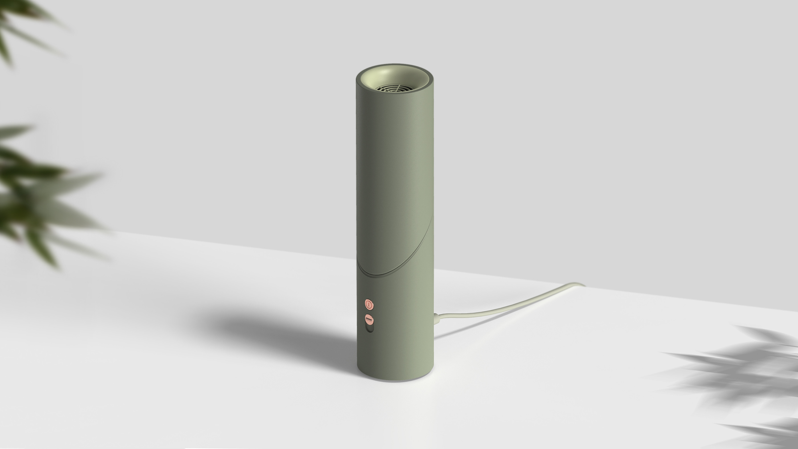 green，natural，hair drier，bamboo，