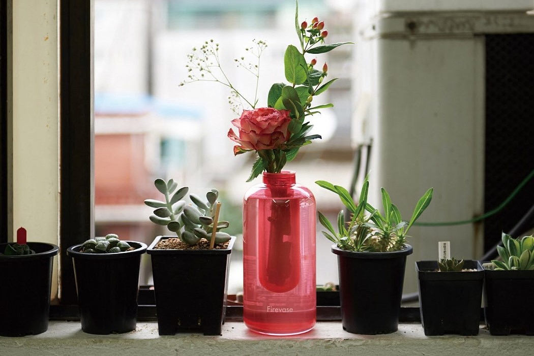 Fire Extinguisher，fire，vase，
