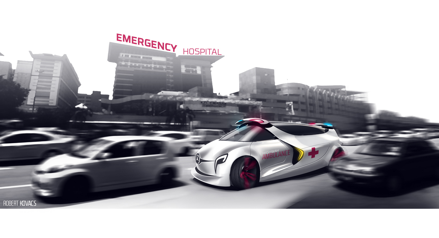 Benz，ambulance，Concept Car，automobile，