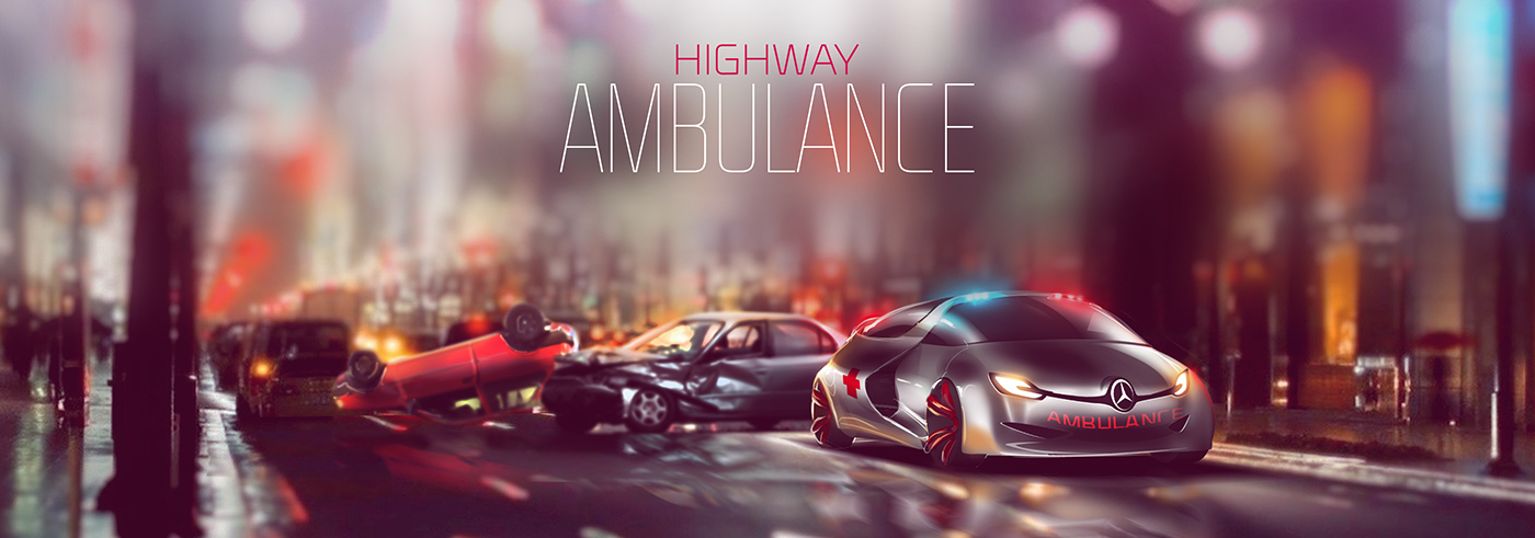 Benz，ambulance，Concept Car，automobile，