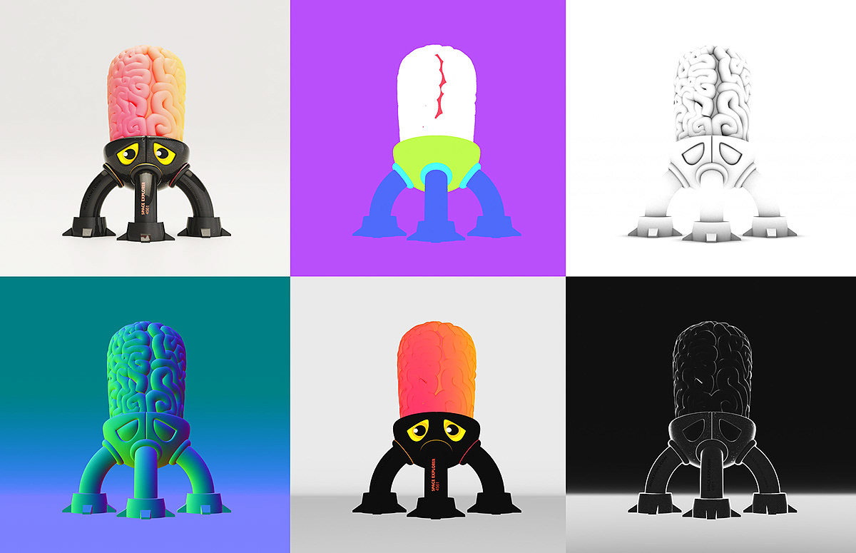 SPACE EXPLORER，Space Explorer，Vinyl，Toys，