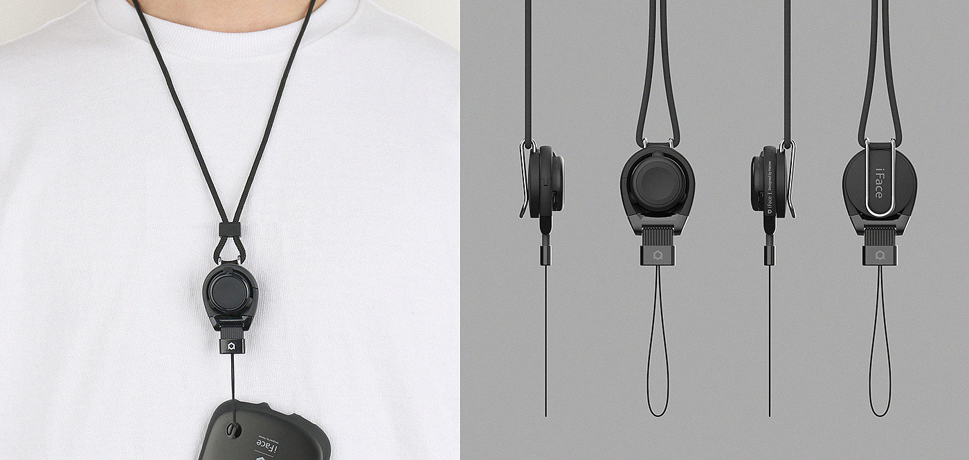 iFace Quick-Release，If Award，Hanging rope，product design，Mobile Accessories，