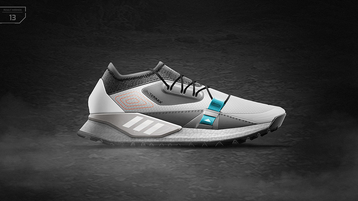 product design，outdoors，motion，shoes，