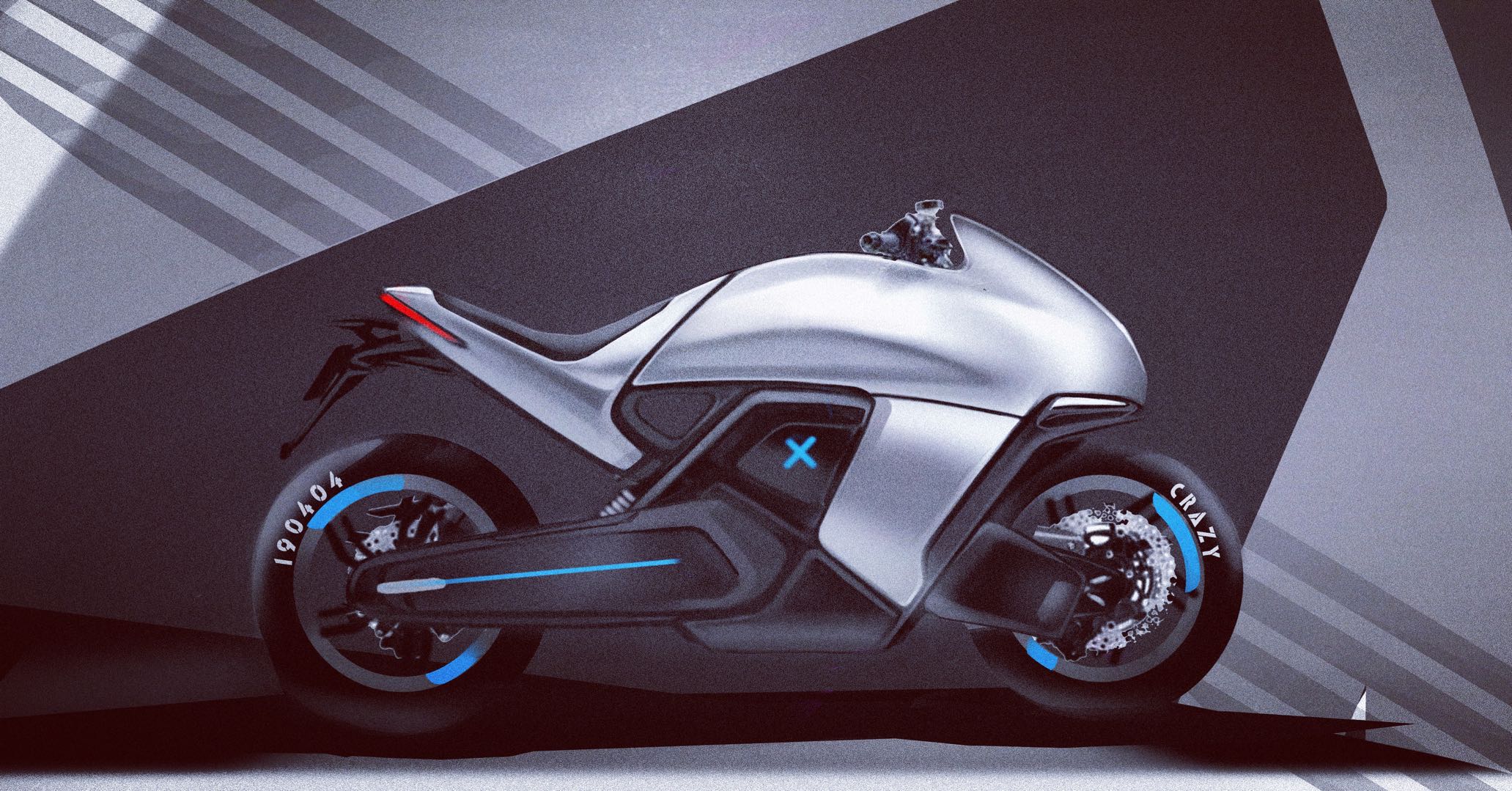 design sketch，sketch，Electric vehicle，motorcycle，