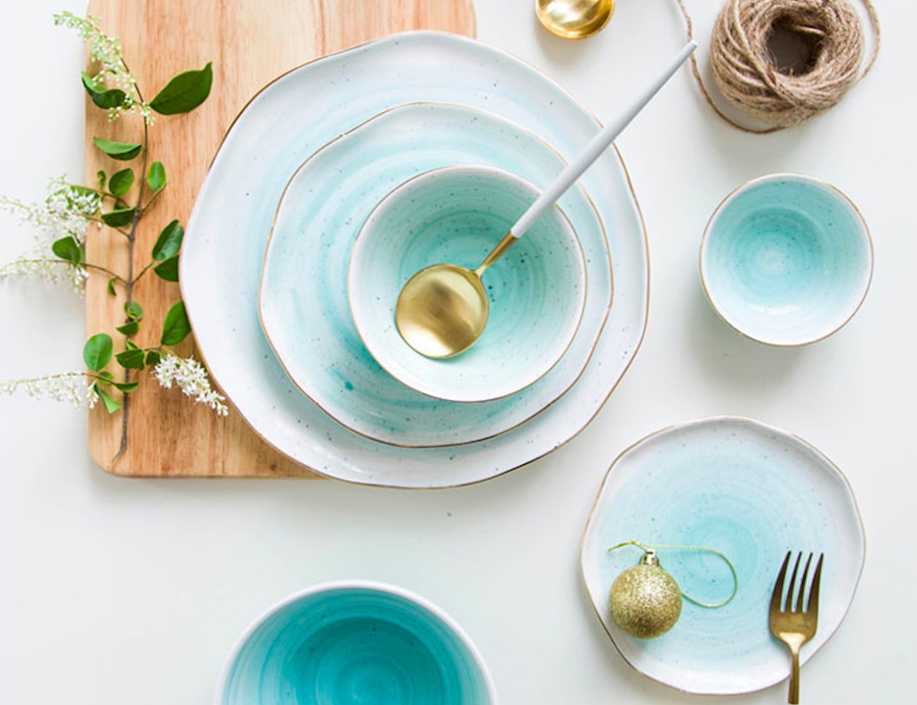 Gradual change，ceramics，tableware，