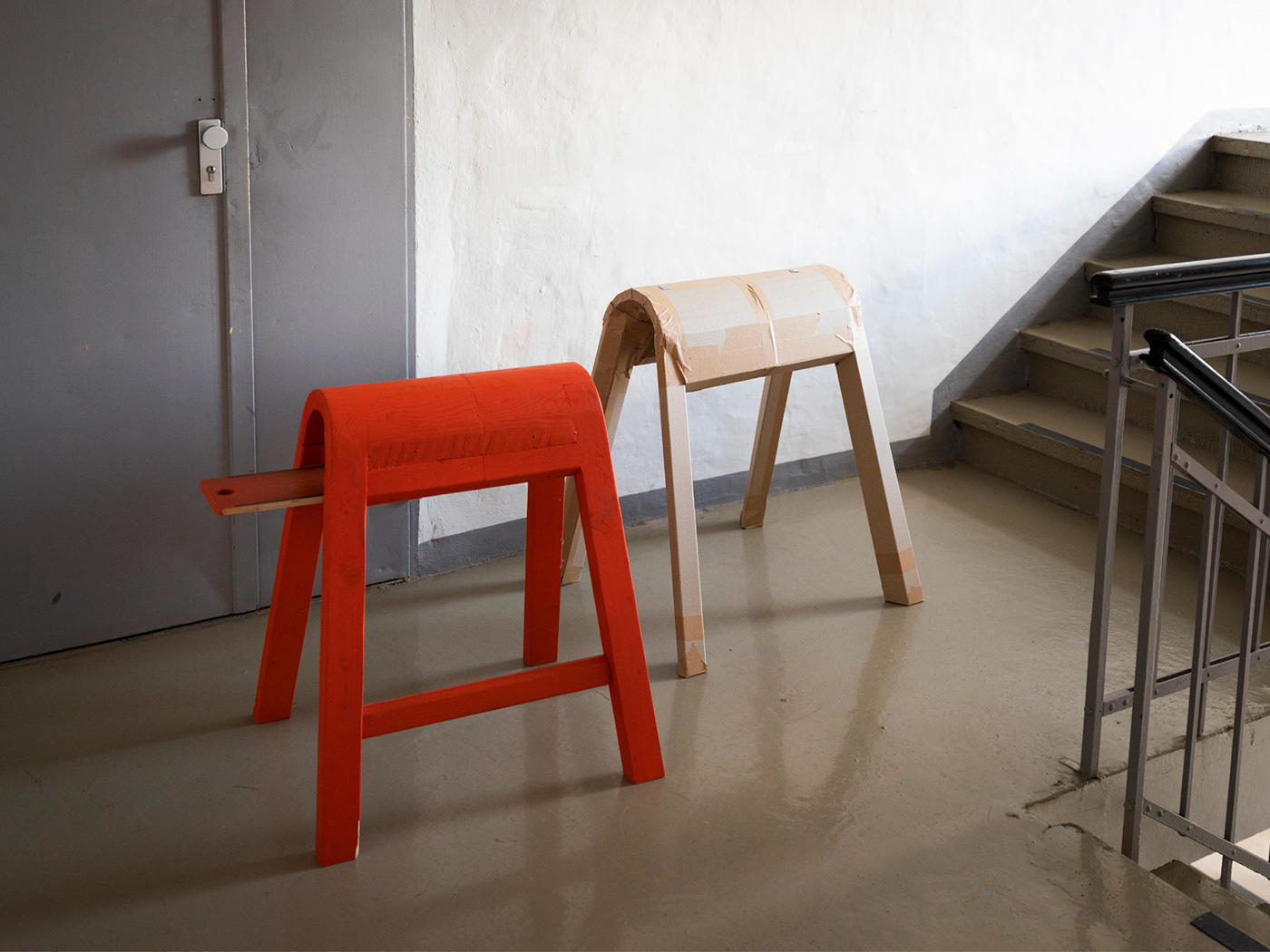 light，Dyed polypropylene，Seat frame，Pommel horse seat，