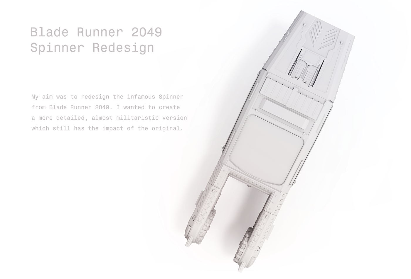 concept，SPINNER，Flying car，