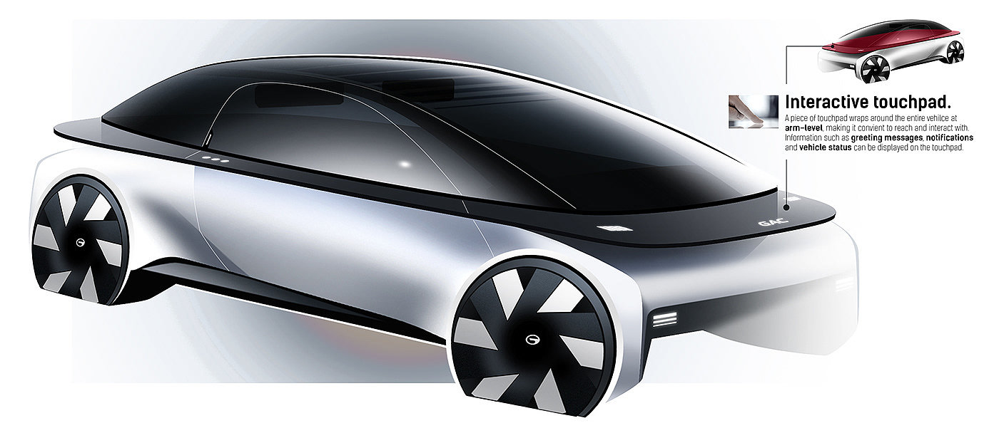 GAC Encapsule，automobile，concept，