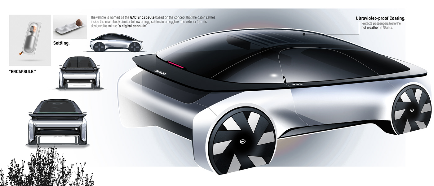 GAC Encapsule，automobile，concept，