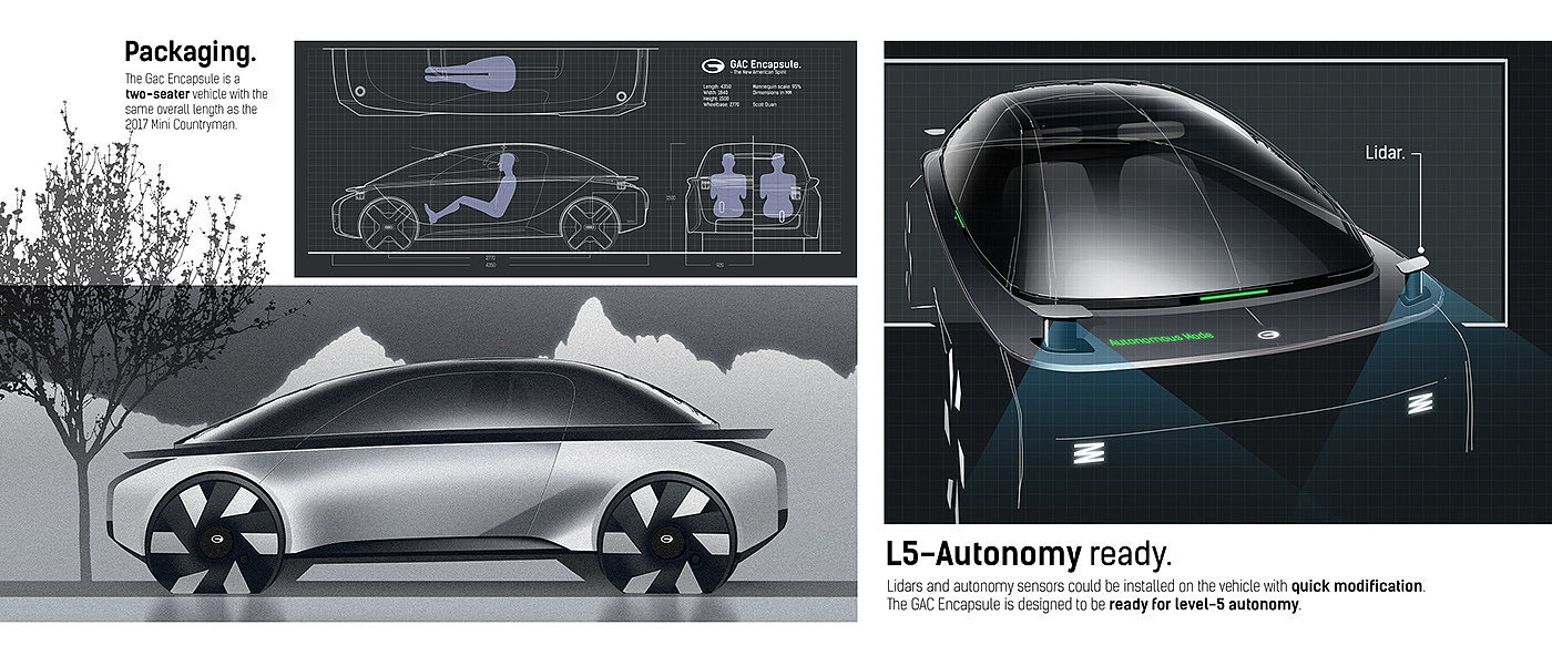 GAC Encapsule，automobile，concept，