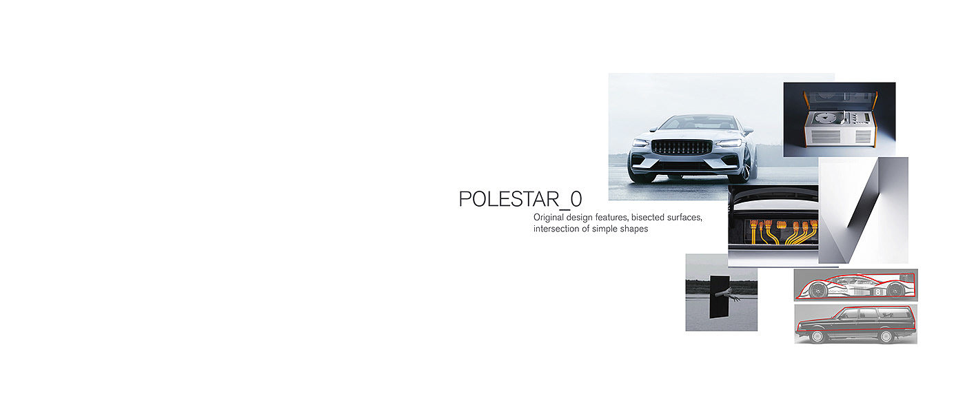 Simplicity，modern，Concept car，POLESTAR_0，