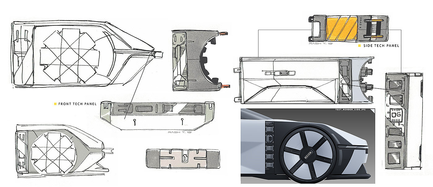 Simplicity，modern，Concept car，POLESTAR_0，