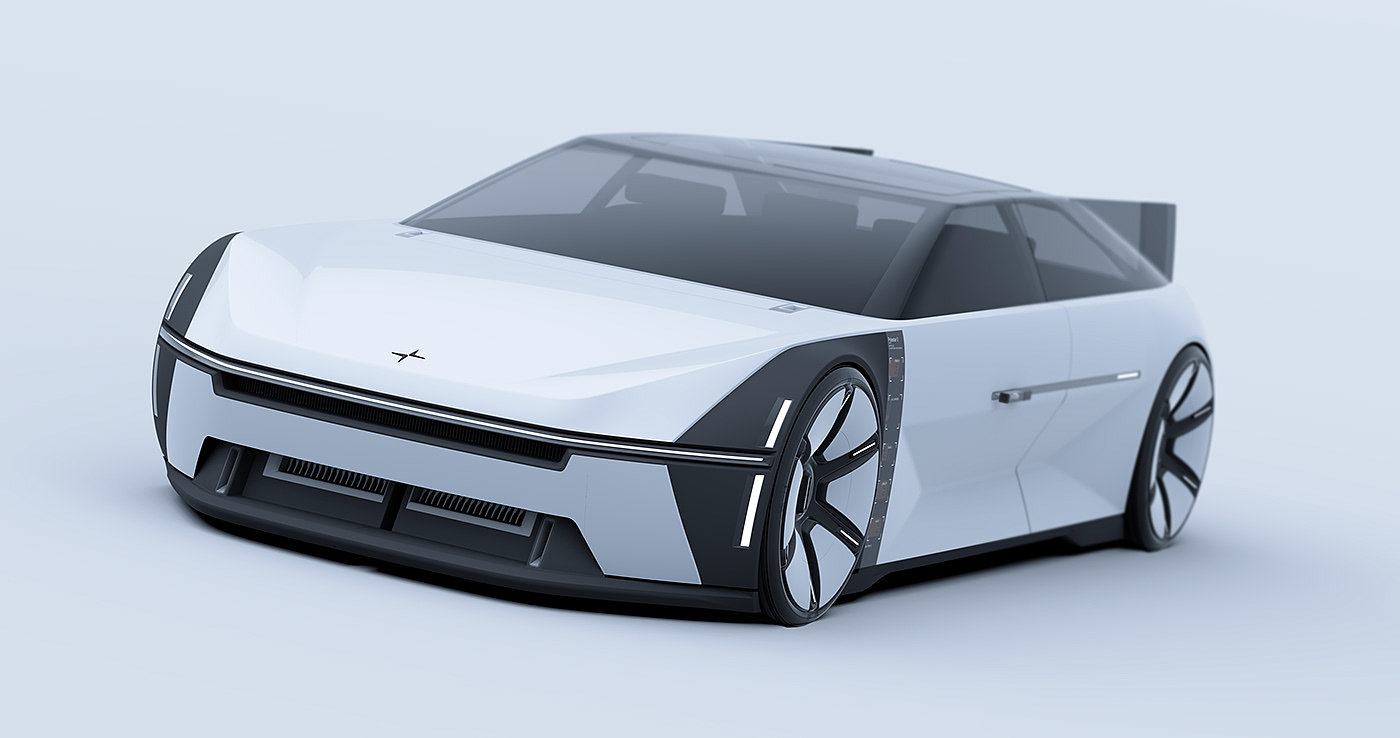 Simplicity，modern，Concept car，POLESTAR_0，