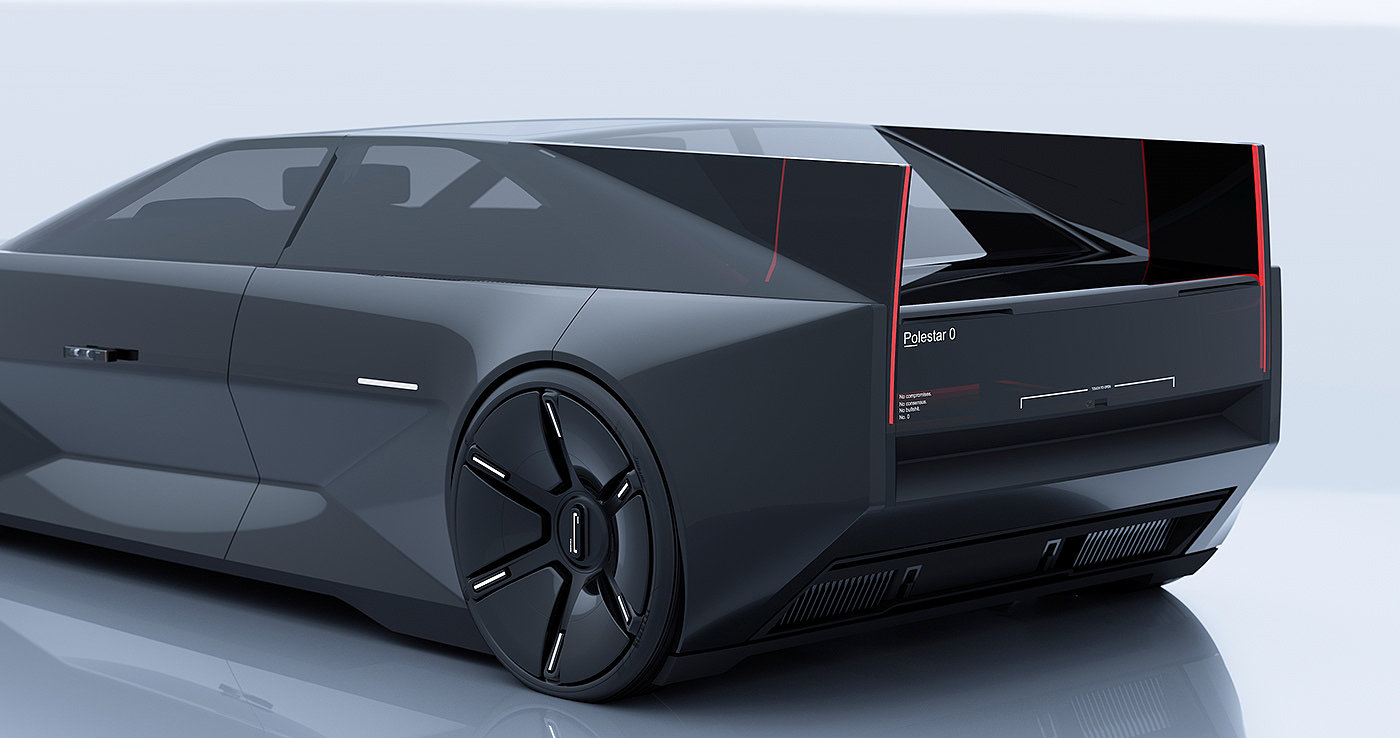 Simplicity，modern，Concept car，POLESTAR_0，