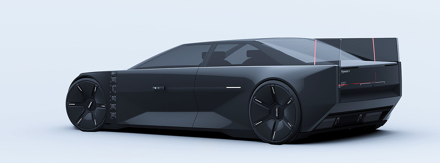 Simplicity，modern，Concept car，POLESTAR_0，