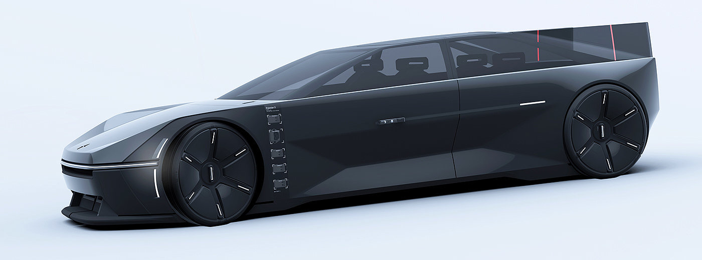 Simplicity，modern，Concept car，POLESTAR_0，