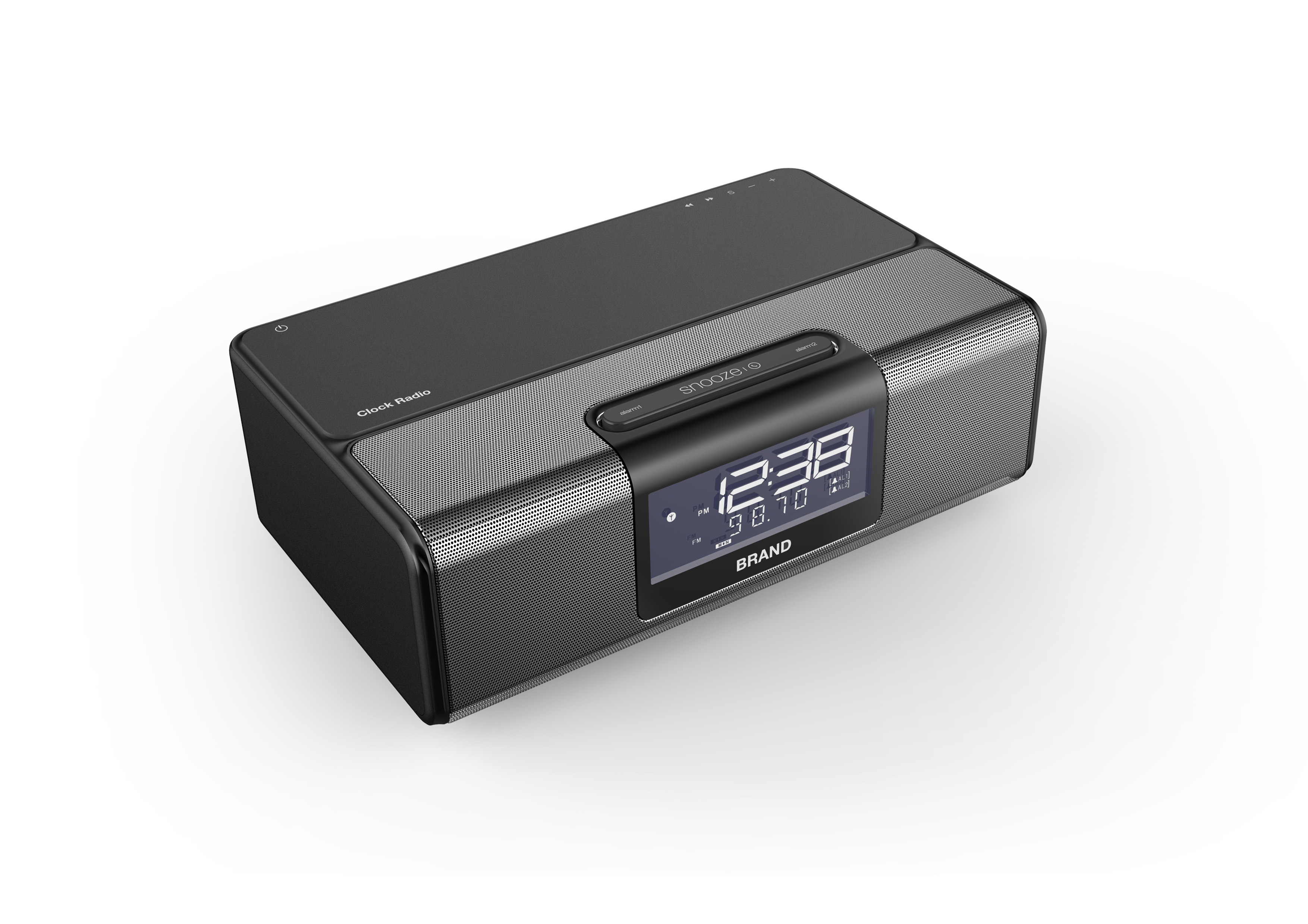 loudspeaker box，alarm clock，radio broadcast，