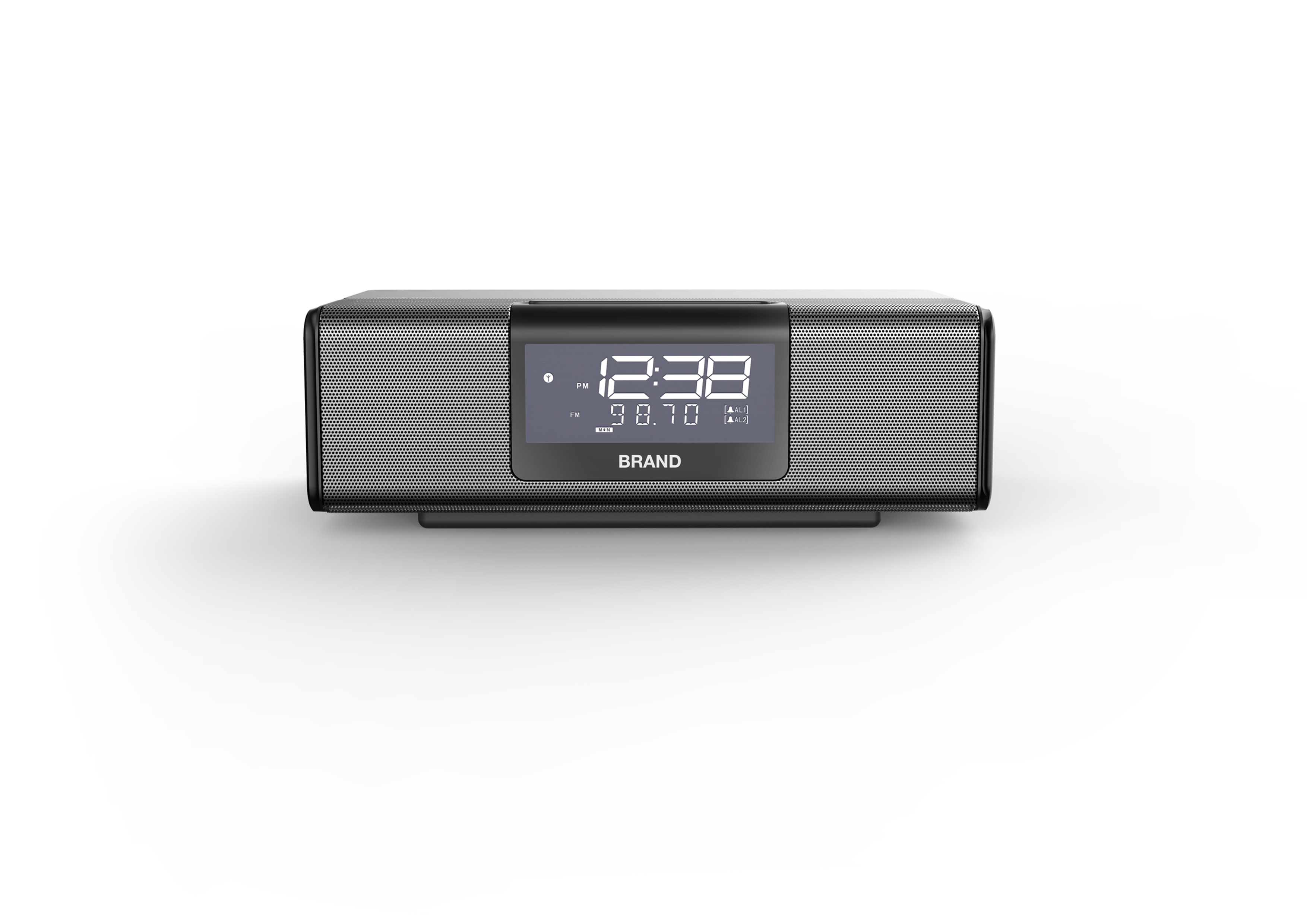 loudspeaker box，alarm clock，radio broadcast，