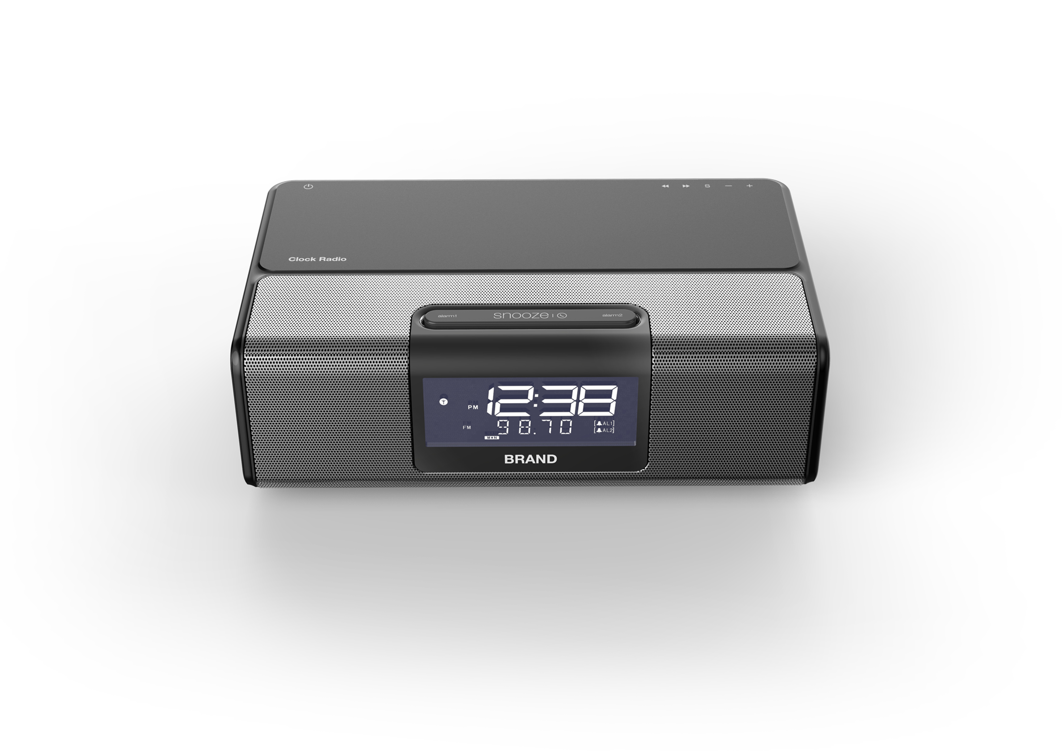 loudspeaker box，alarm clock，radio broadcast，