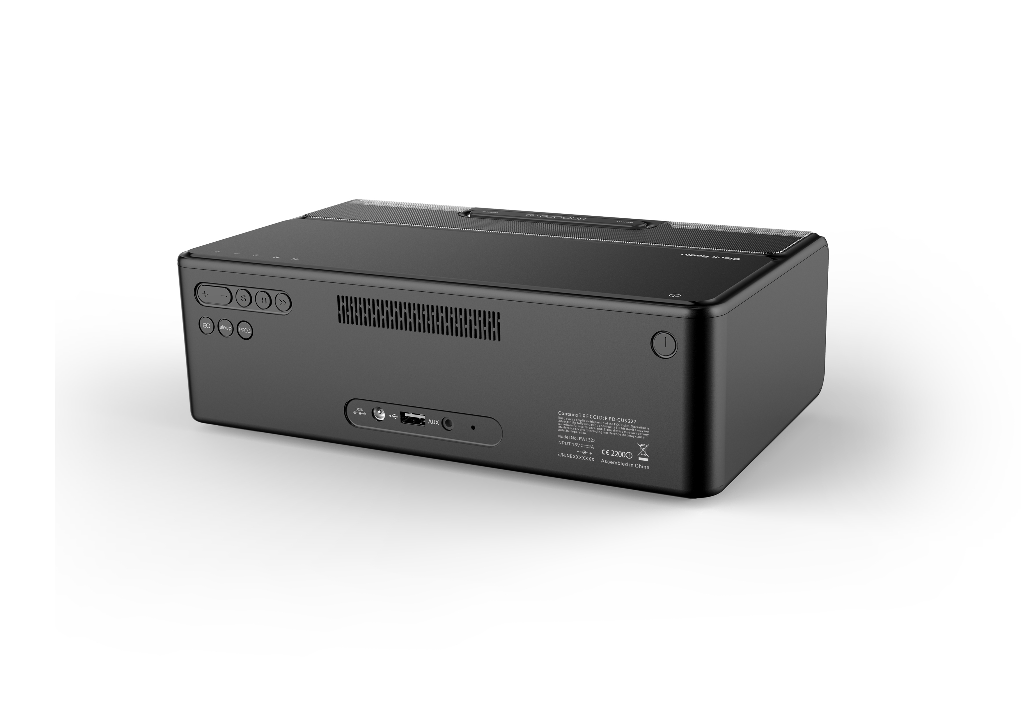 loudspeaker box，alarm clock，radio broadcast，