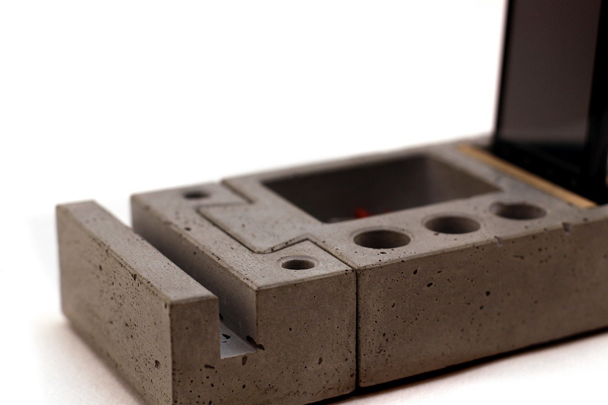 industrial design，product design，concrete，to work in an office，Gadgets，