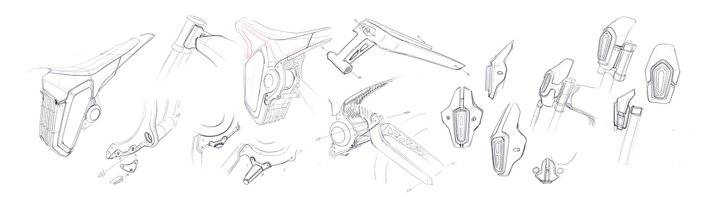 product design，industrial design，Electric motorcycle，cross-country，motorcycle，