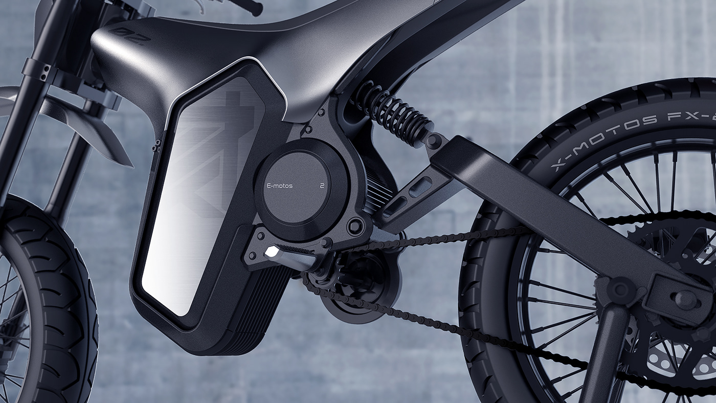 product design，industrial design，Electric motorcycle，cross-country，motorcycle，