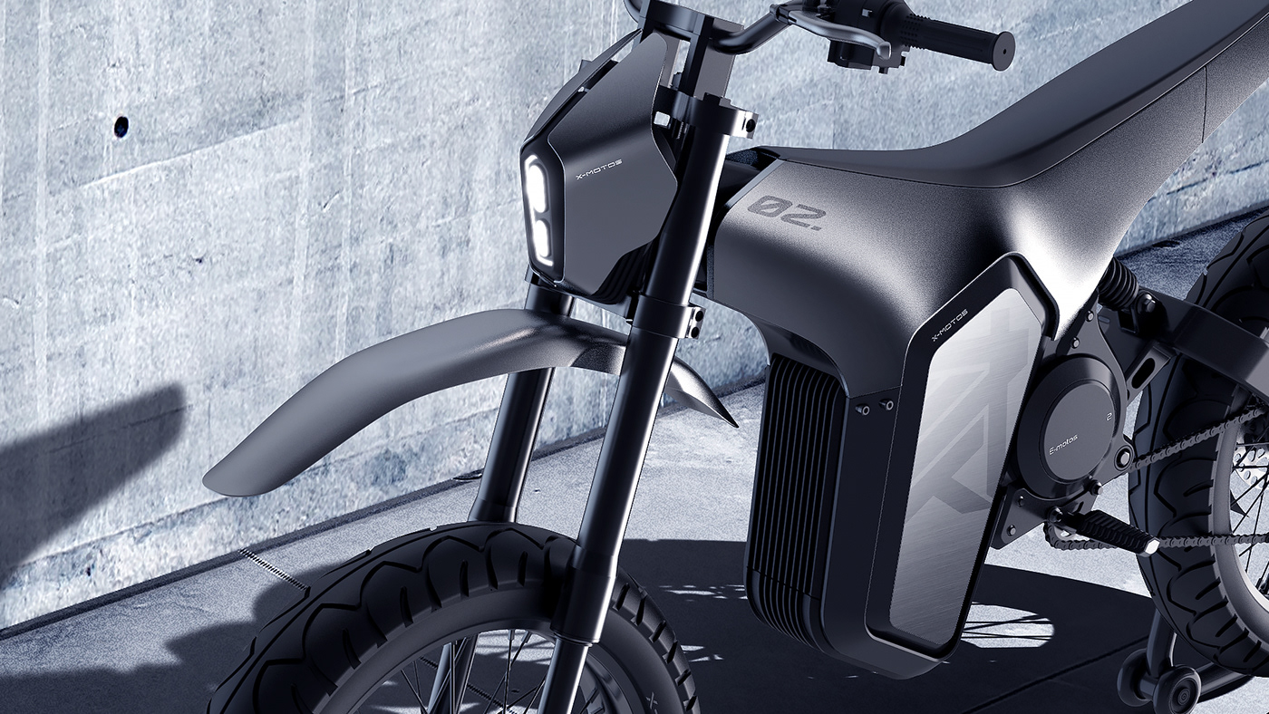 product design，industrial design，Electric motorcycle，cross-country，motorcycle，