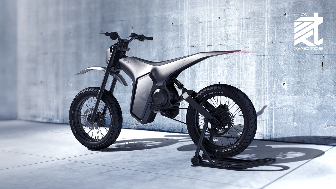 product design，industrial design，Electric motorcycle，cross-country，motorcycle，