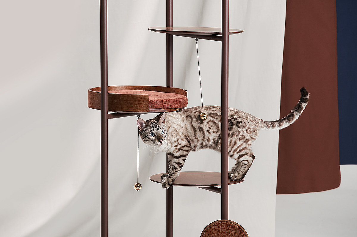 Three poles series，Cat Tower，Pet Supplies & Pet，Cat climbing frame，