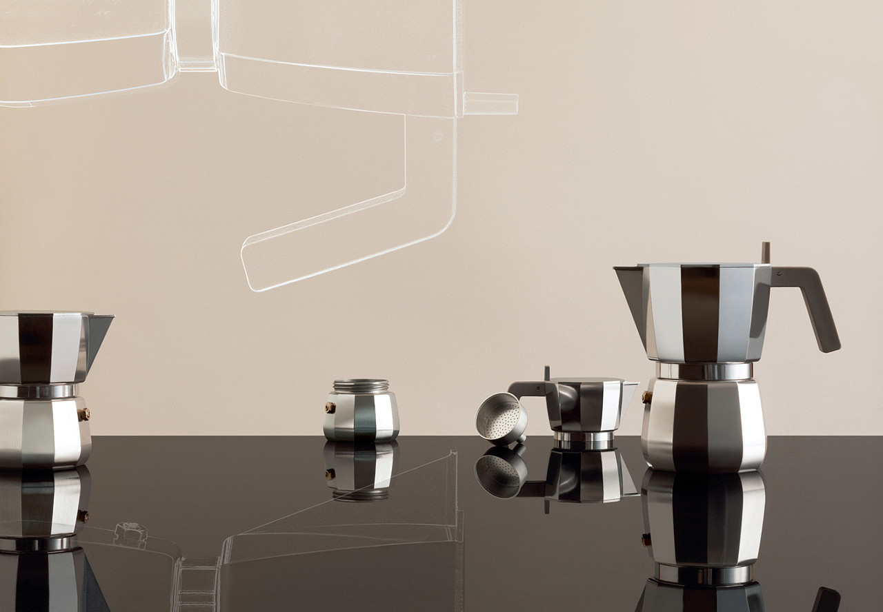 product design，Kitchen supplies，Coffee pot，Moka Express，