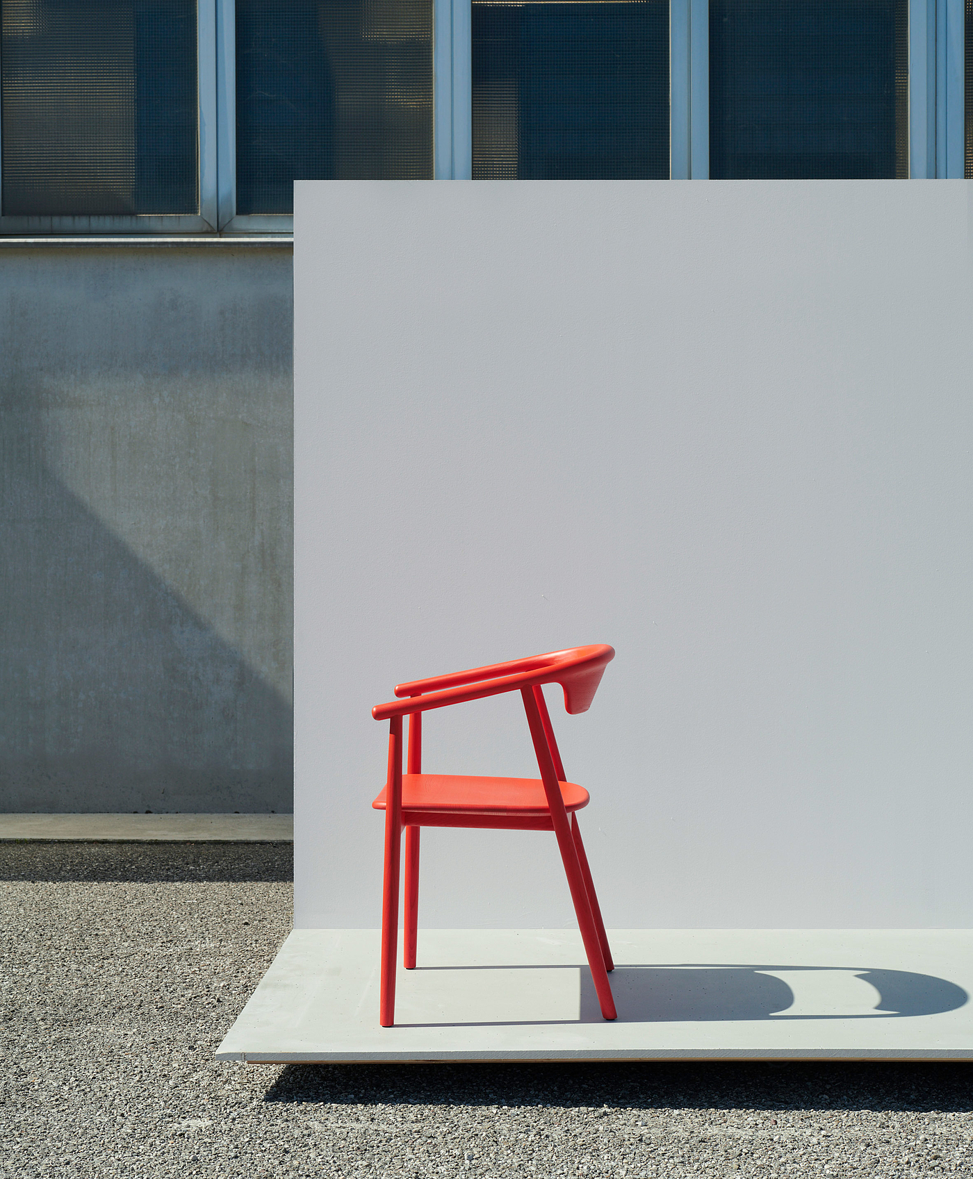 Mattiazzi's debut，chair，nomadic，Plastic，woodiness，