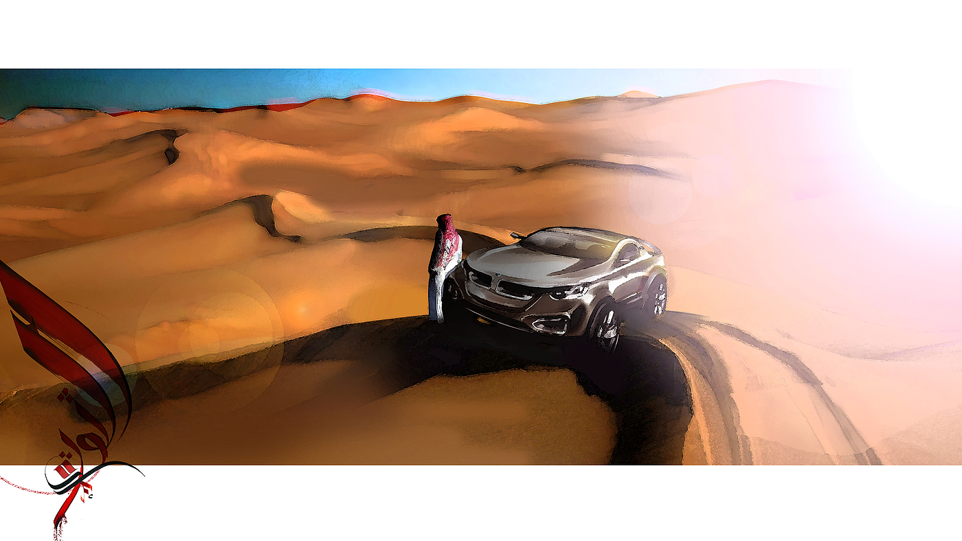 bmw，Pickup，desert，