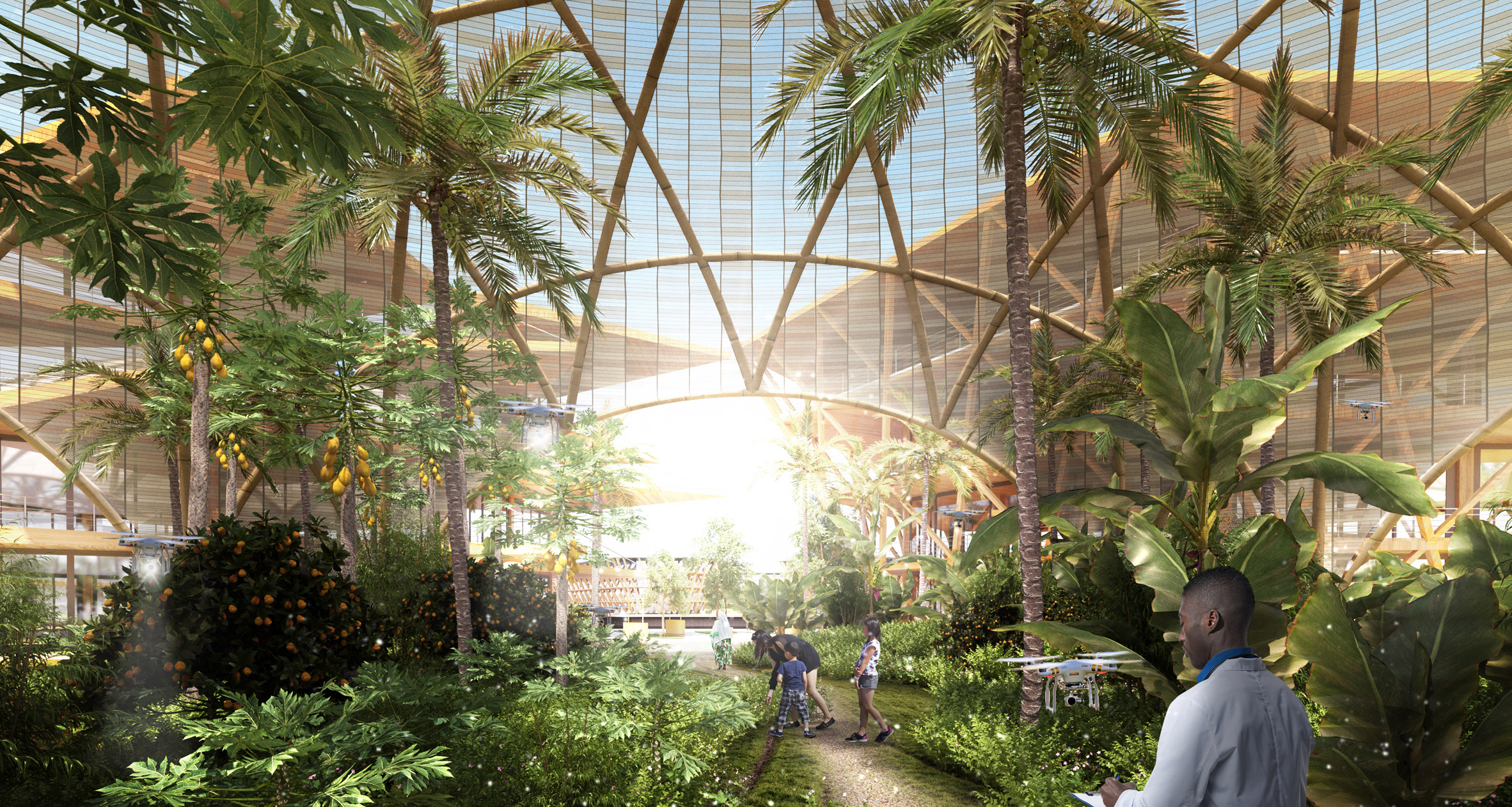 Architecture，seawater，Floating city，