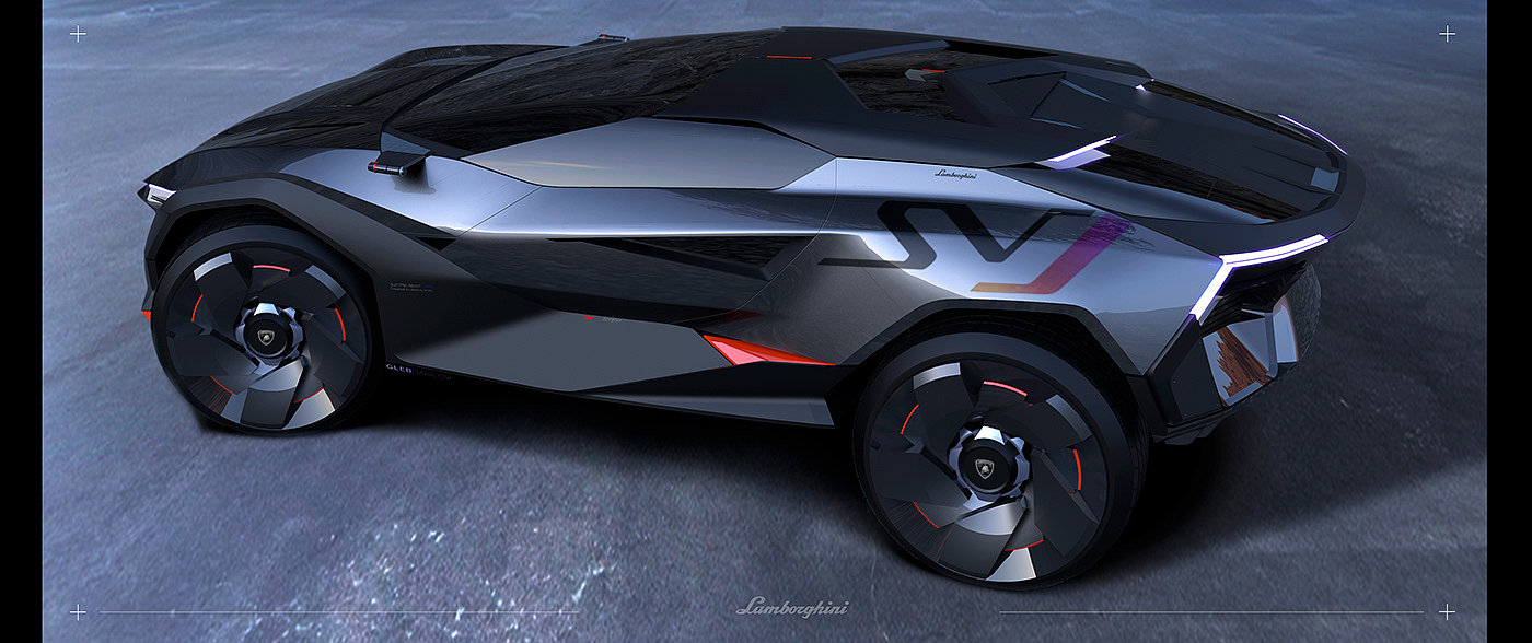 Gleb Danilov，automobile，Lamborghini，Lamborghini，Hyper SUV，