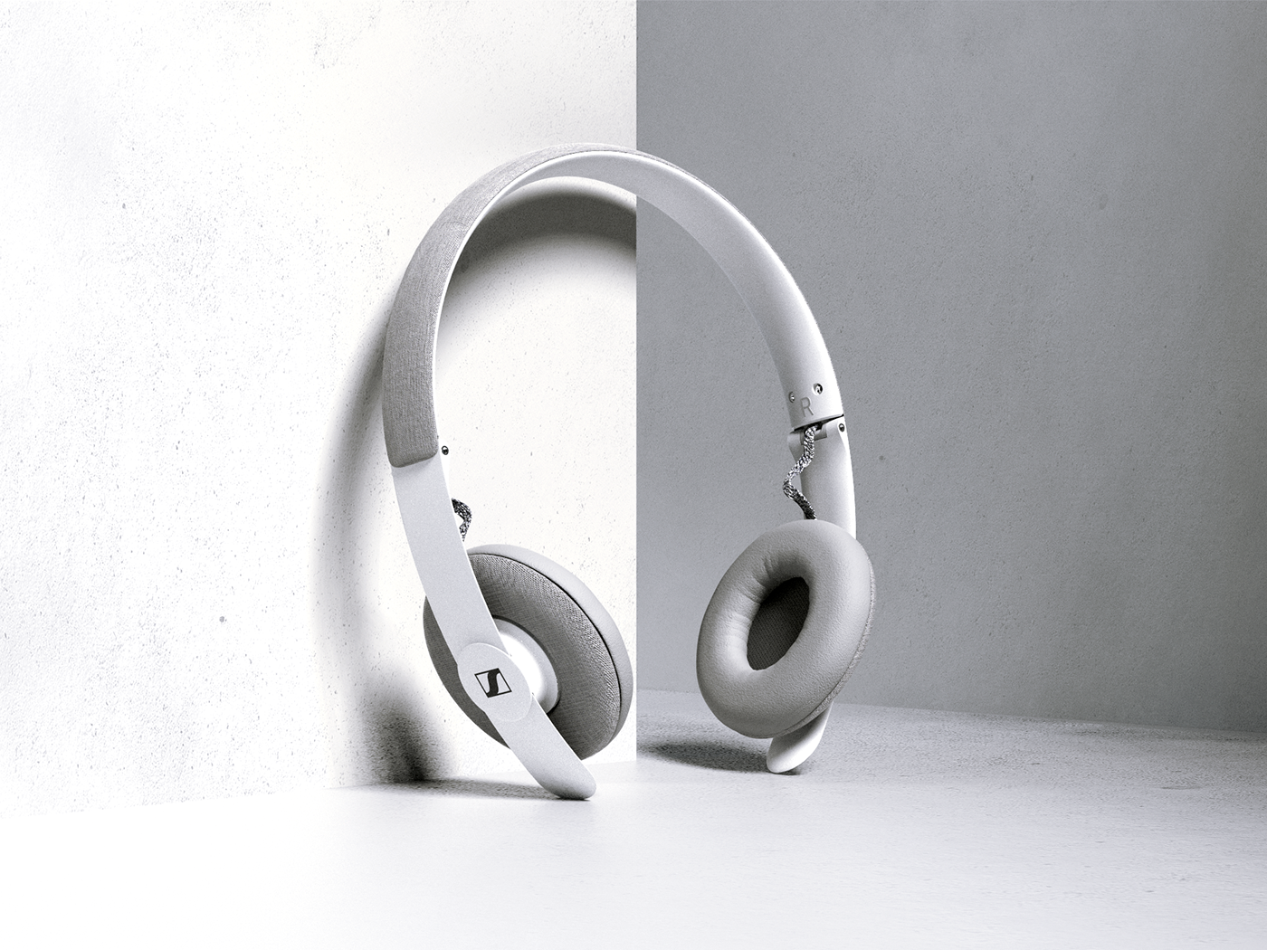 Sennheiser，sennheiser，Alexander Reinalter，white，headset，