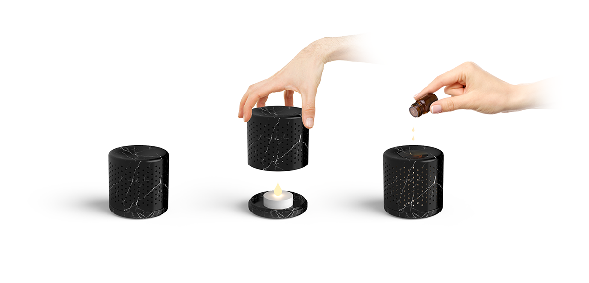 essential oil，Fragrance，Marble，Lightbeam，Arda Ülgay，