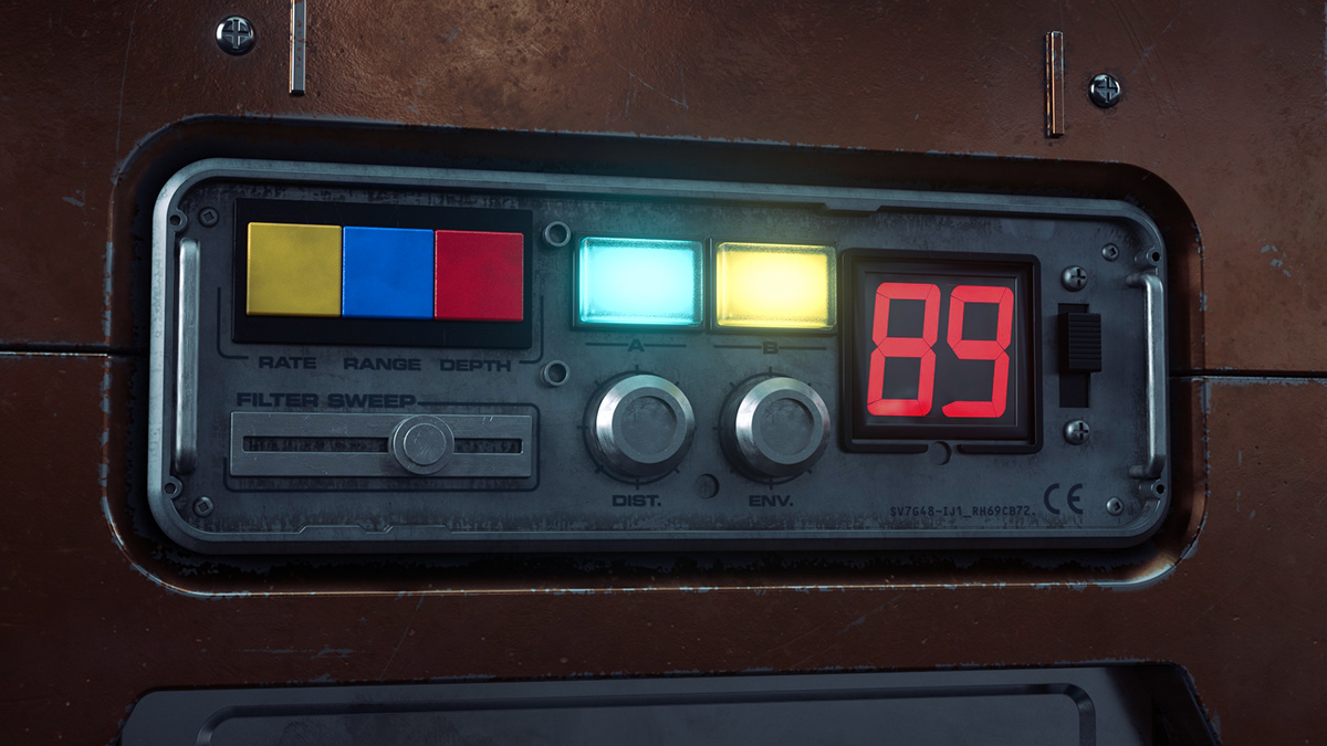 Musical Instruments，conceptual design，Guitar，Sci-fi，