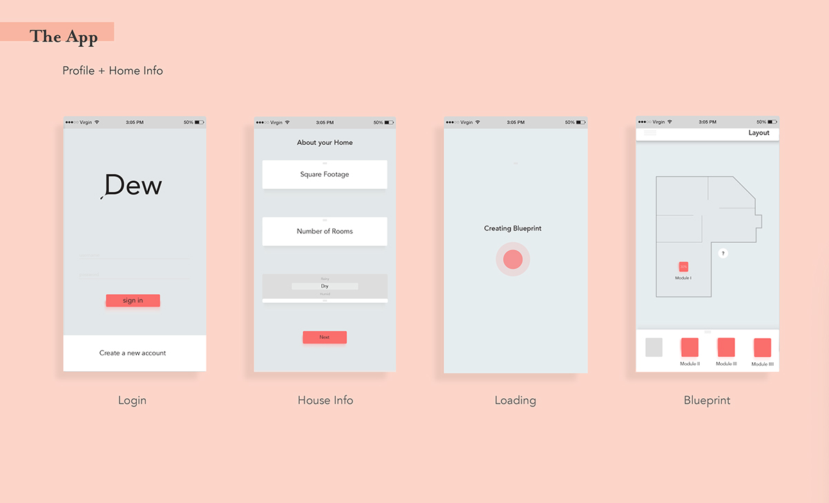 product design，modularization，Humidifier，DEW，