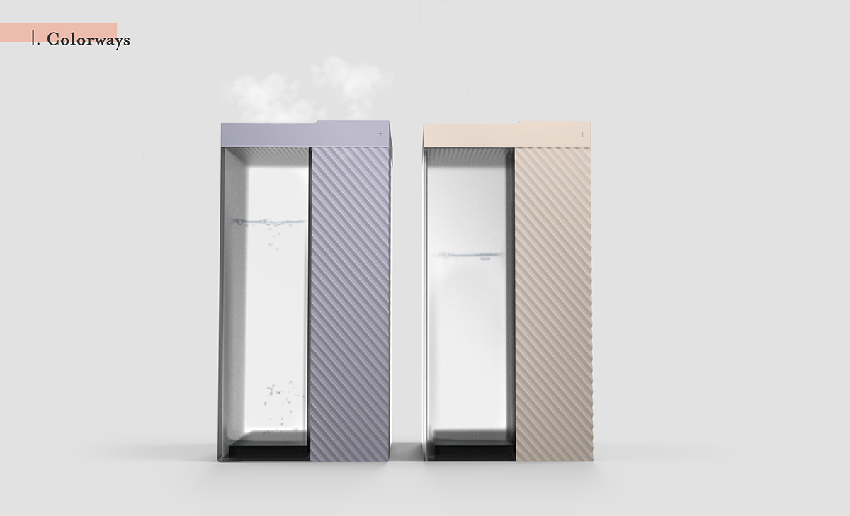 product design，modularization，Humidifier，DEW，