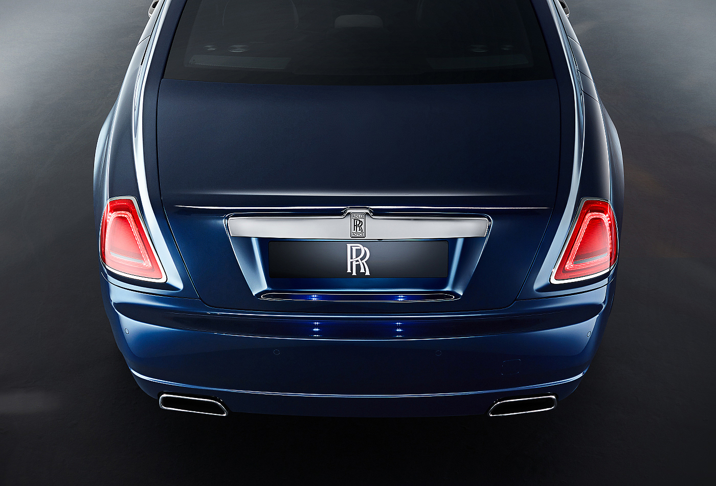 蓝色，汽车设计，Rolls Royce Ghost，