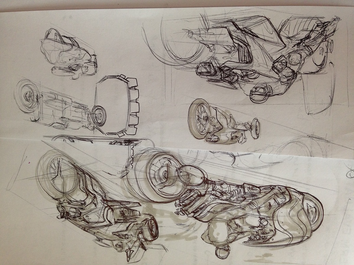 Hand drawn，industrial design，mark，carbon，